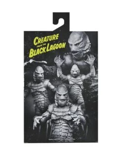 NECA *PRE-ORDER Universal Monsters Ultimate 7 Inch Scale Action Figure - Creature From The Black Lagoon (Black And White) -Toy Hotsale Store 04823 pkg 2 scaled 1