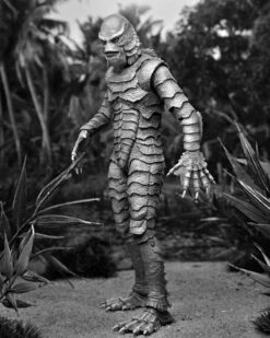 NECA *PRE-ORDER Universal Monsters Ultimate 7 Inch Scale Action Figure - Creature From The Black Lagoon (Black And White) -Toy Hotsale Store 04823 unp 5 scaled 1