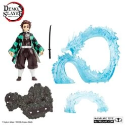 McFarlane Demon Slayer 5inch Deluxe Action Figure Wave 2 - Tanjiro With Water Dragon Accessories -Toy Hotsale Store 13722 02 logos