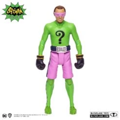 McFarlane DC Retro Batman 66 Action Figure Wave 3 - The Riddler (Boxing) -Toy Hotsale Store 15049 dc retro 6in wv3 batman 66 riddler boxing 04 logos