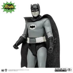 McFarlane DC Retro Batman 66 Action Figure Wave 4 - Batman (Black & White) -Toy Hotsale Store 15056 dc retro 6in wv4 batman 66 batman black white tv variant 0