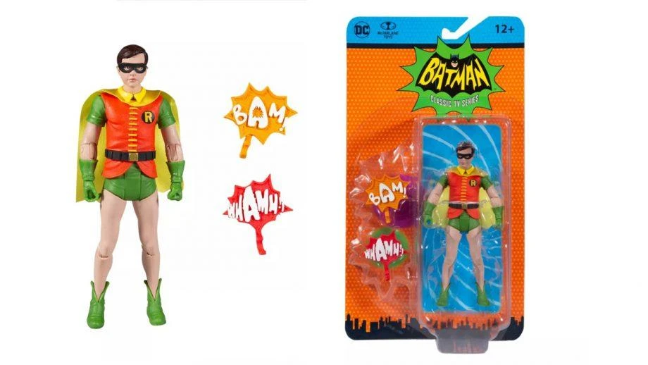 McFarlane DC Retro Batman 66 Action Figure Wave 1 - Robin 3 McFarlane DC Retro Batman 66 Action Figure Wave 1 - Robin