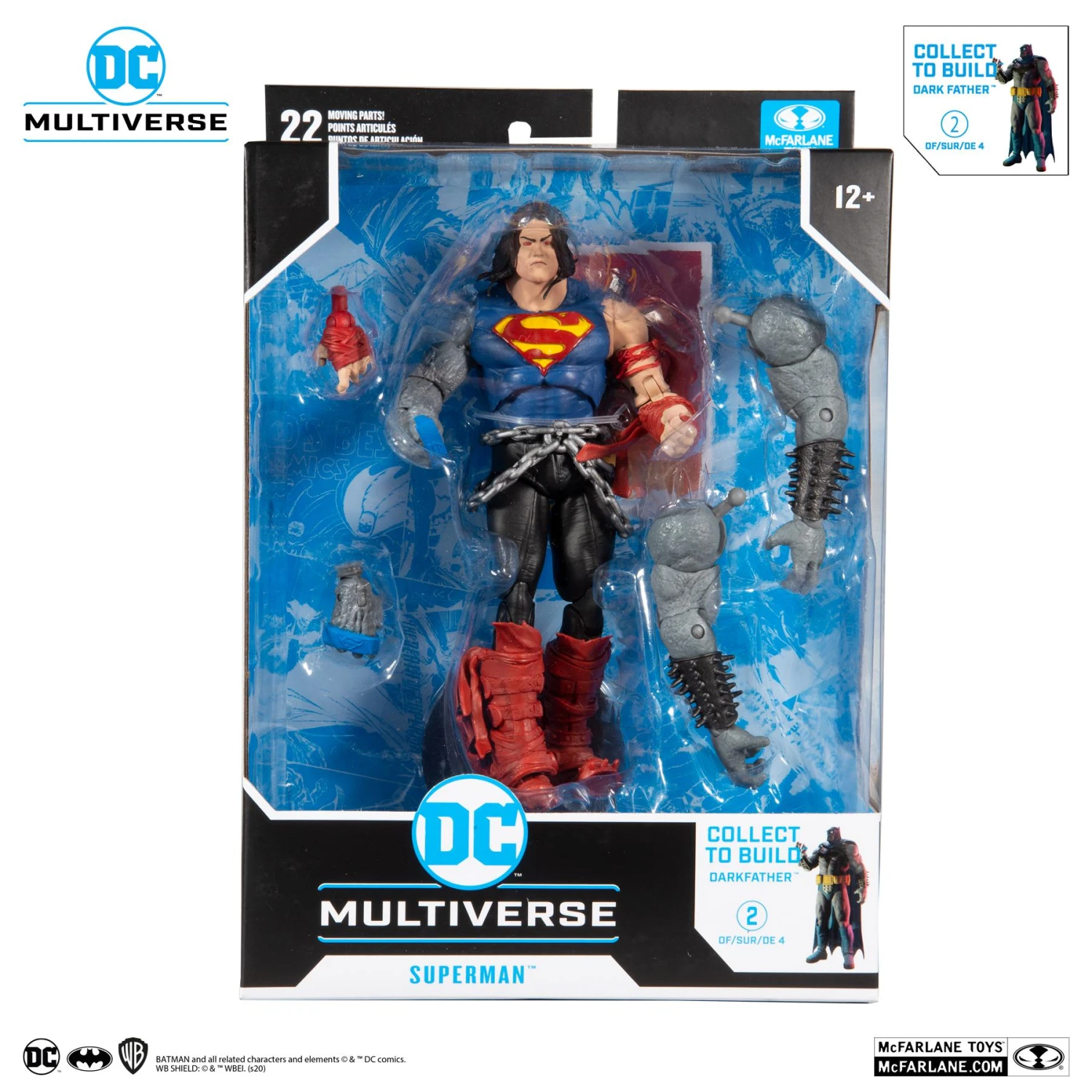 McFarlane DC Collector Wave 4 Action Figure - Death Metal Superman 3 McFarlane DC Collector Wave 4 Action Figure - Death Metal Superman