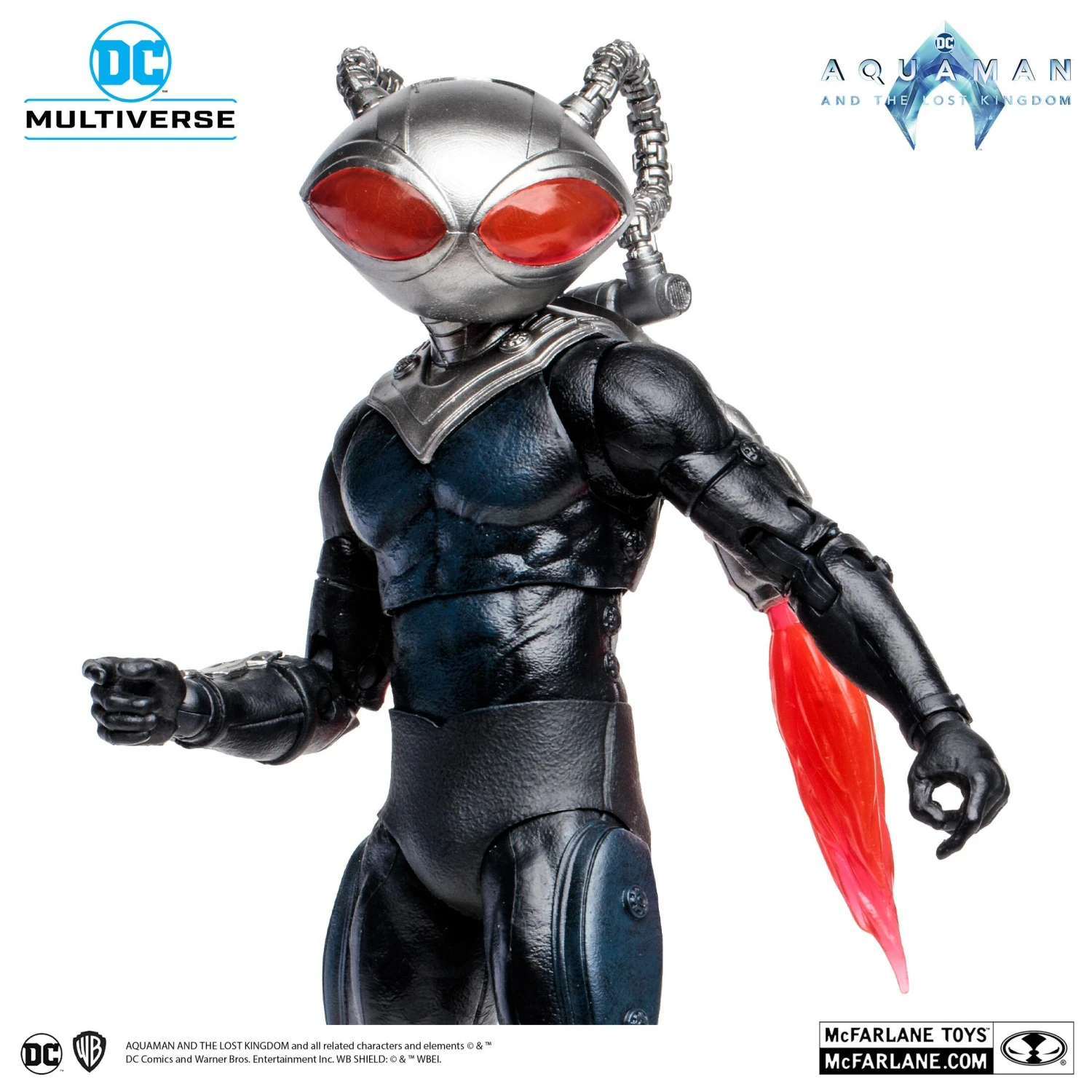 McFarlane DC Multiverse Aquaman 2 Movie 7 Inch Action Figure - Black Manta 6 McFarlane DC Multiverse Aquaman 2 Movie 7 Inch Action Figure - Black Manta - Image 4