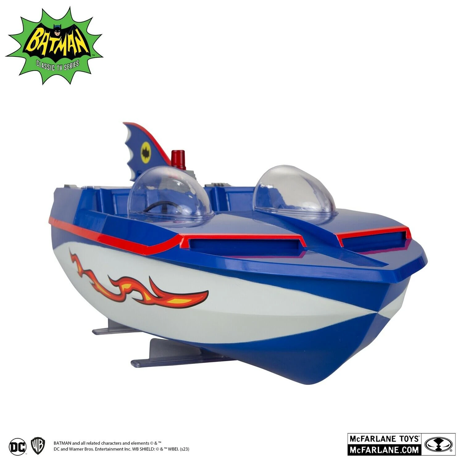 *PRE-ORDER McFarlane DC Retro Batman 66 Vehicle - Batboat 5 *PRE-ORDER McFarlane DC Retro Batman 66 Vehicle - Batboat - Image 3