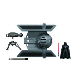 Hasbro Star Wars Mission Fleet Stellar Class Action Figure - Darth Vader With TIE Advanced -Toy Hotsale Store 419208 e9598 render sw core med vehic tiefighter3 20 rev s