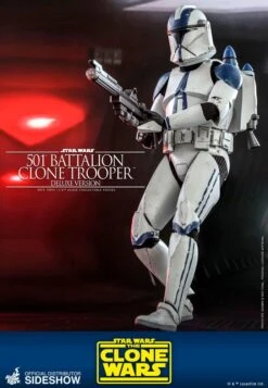 501st Battalion Clone Trooper (Clone Wars) DELUXE Edition- Star Wars Hot Toys Collectibles 1/6 Scale Action Figure -Toy Hotsale Store 501st battalion clone trooper deluxe sixth scale figure by hot t 1