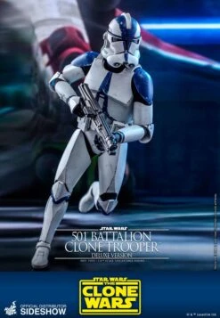 501st Battalion Clone Trooper (Clone Wars) DELUXE Edition- Star Wars Hot Toys Collectibles 1/6 Scale Action Figure -Toy Hotsale Store 501st battalion clone trooper deluxe sixth scale figure by hot t 2
