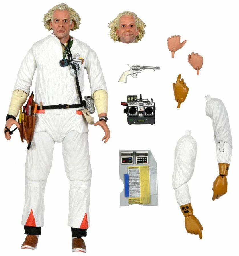 NECA Back To The Future Ultimate 7" Scale Action Figure - Hazmat Suit Doc Brown 3 NECA Back To The Future Ultimate 7" Scale Action Figure - Hazmat Suit Doc Brown