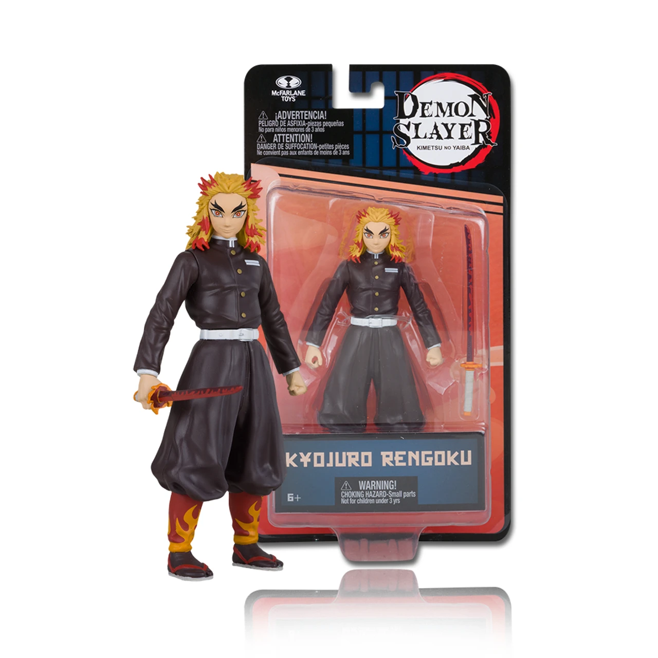 McFarlane Demon Slayer 5inch Action Figure Wave 2 - Kyojuro Rengoku