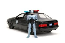 Jada Toys Robocop - OCP Ford Taurus With Robocop Figure Hollywood Rides 1:24 Scale Die Cast Vehicle -Toy Hotsale Store 61pgka cpml