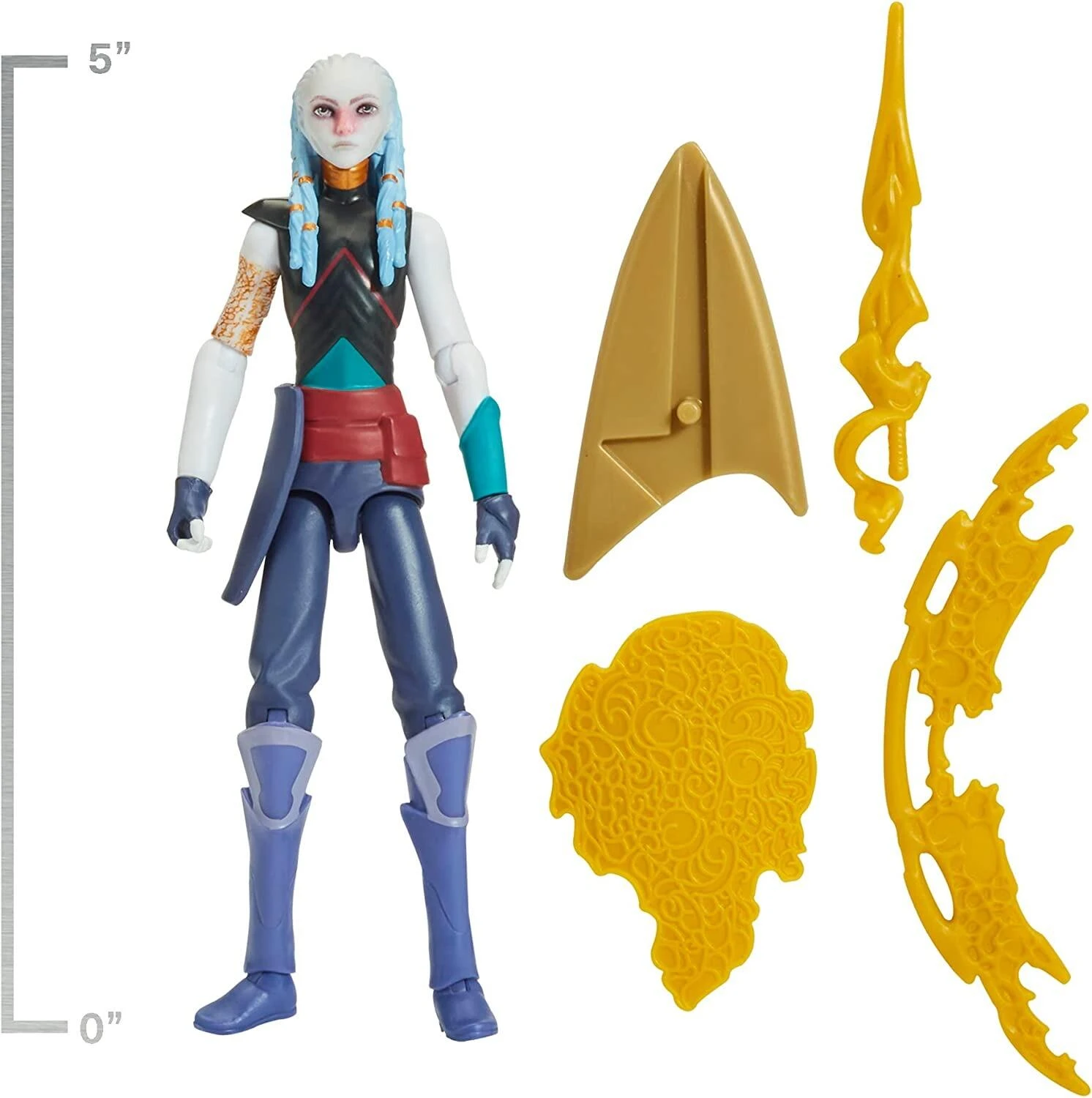Star Trek Prodigy Universe 5 Inch Action Figure - Gwyndala 6 Star Trek Prodigy Universe 5 Inch Action Figure - Gwyndala - Image 4