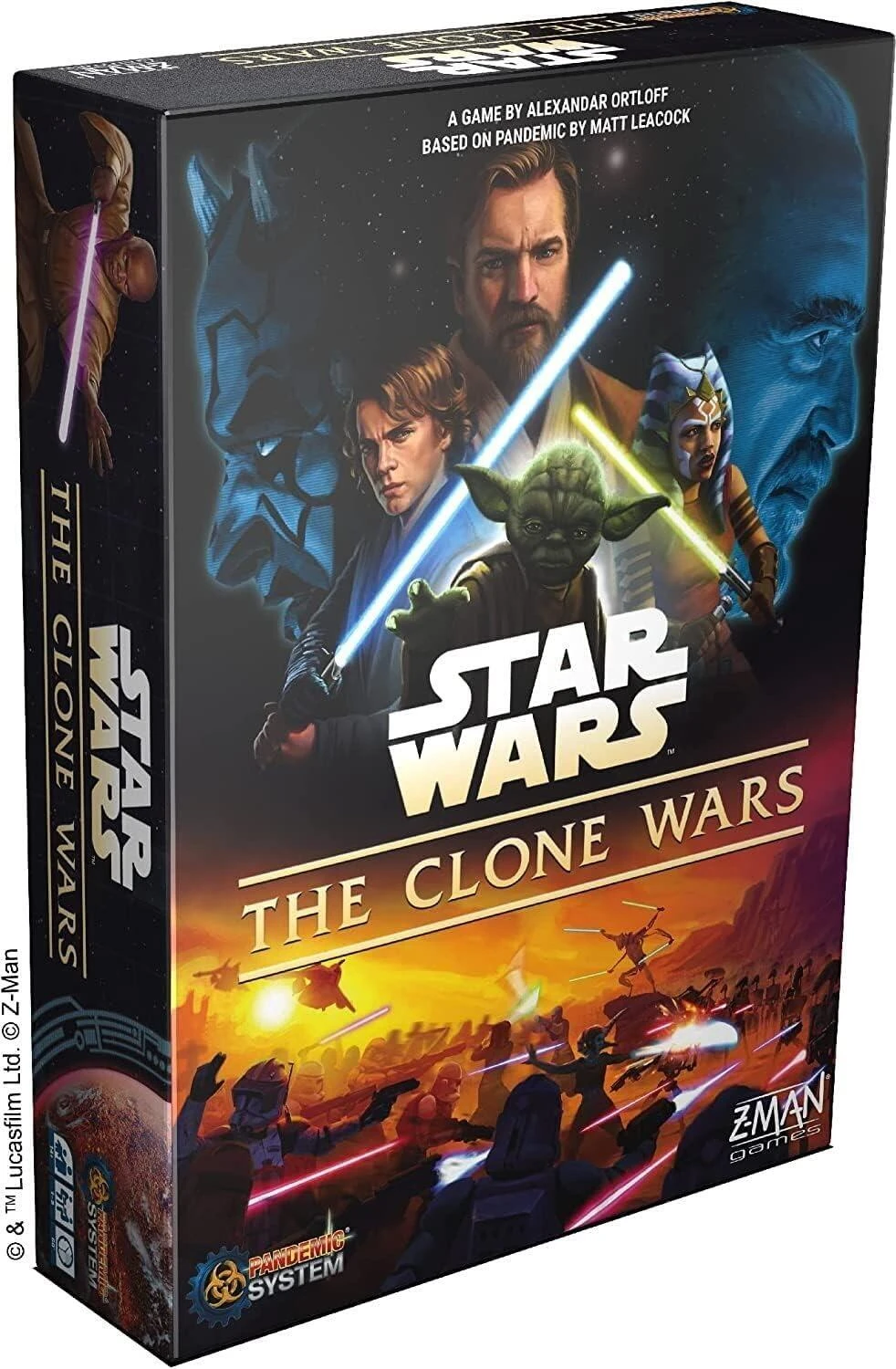 Z-Man Games Pandemic: Star Wars: The Clone Wars Board Game 3 Z-Man Games Pandemic: Star Wars: The Clone Wars Board Game
