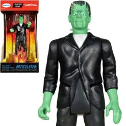 SUPER7 Universal Monsters ReAction Action Figure - Frankenstein (Fire Box)
