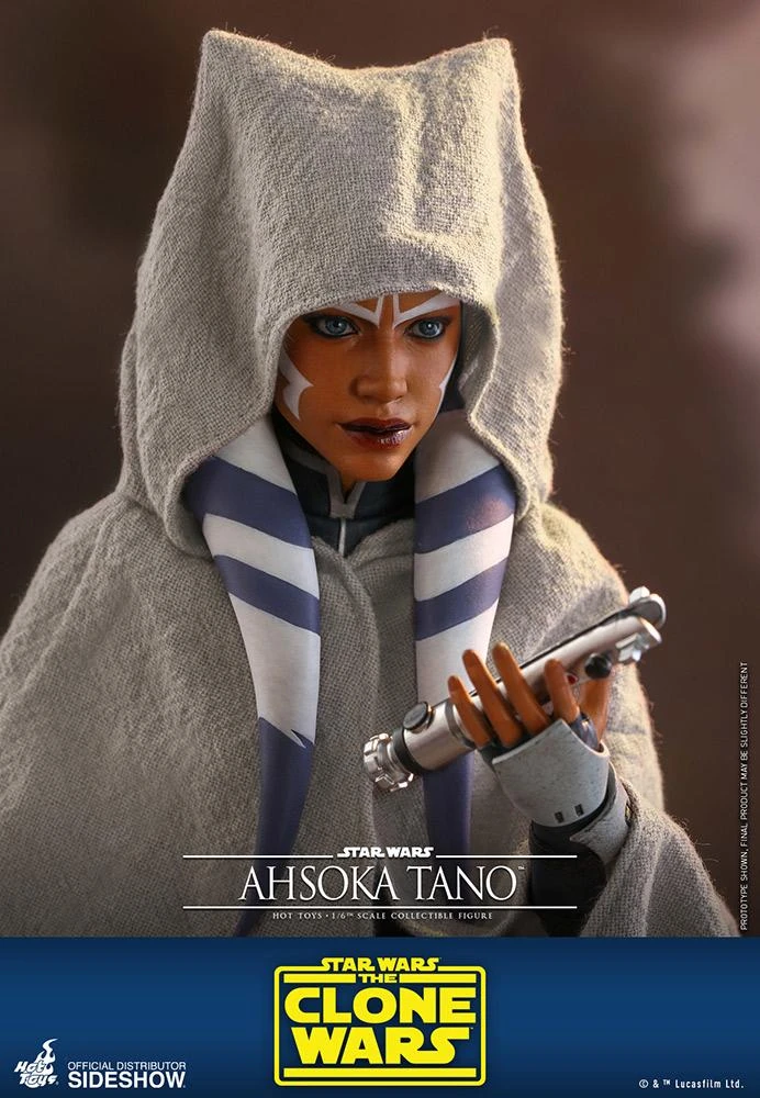 Ahsoka Tano - Star Wars The Clone Wars Hot Toys Collectibles 1/6 Scale Action Figure 6 Ahsoka Tano - Star Wars The Clone Wars Hot Toys Collectibles 1/6 Scale Action Figure - Image 4