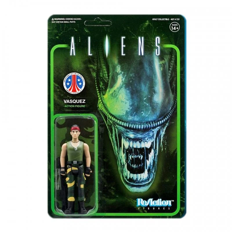SUPER7 Aliens ReAction Figure - Vasquez 3 SUPER7 Aliens ReAction Figure - Vasquez
