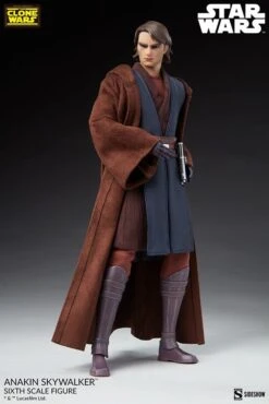 Anakin Skywalker - Star Wars: The Clone Wars Sideshow Collectibles 1/6 Scale Action Figure -Toy Hotsale Store anakin skywalker star wars gallery 62d5a348a8b9b