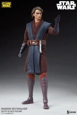 Anakin Skywalker - Star Wars: The Clone Wars Sideshow Collectibles 1/6 Scale Action Figure -Toy Hotsale Store anakin skywalker star wars gallery 62d5a3491710f