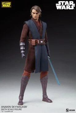 Anakin Skywalker - Star Wars: The Clone Wars Sideshow Collectibles 1/6 Scale Action Figure -Toy Hotsale Store anakin skywalker star wars gallery 62d5a349723f3
