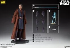Anakin Skywalker - Star Wars: The Clone Wars Sideshow Collectibles 1/6 Scale Action Figure -Toy Hotsale Store anakin skywalker star wars gallery 62d5a34c63329