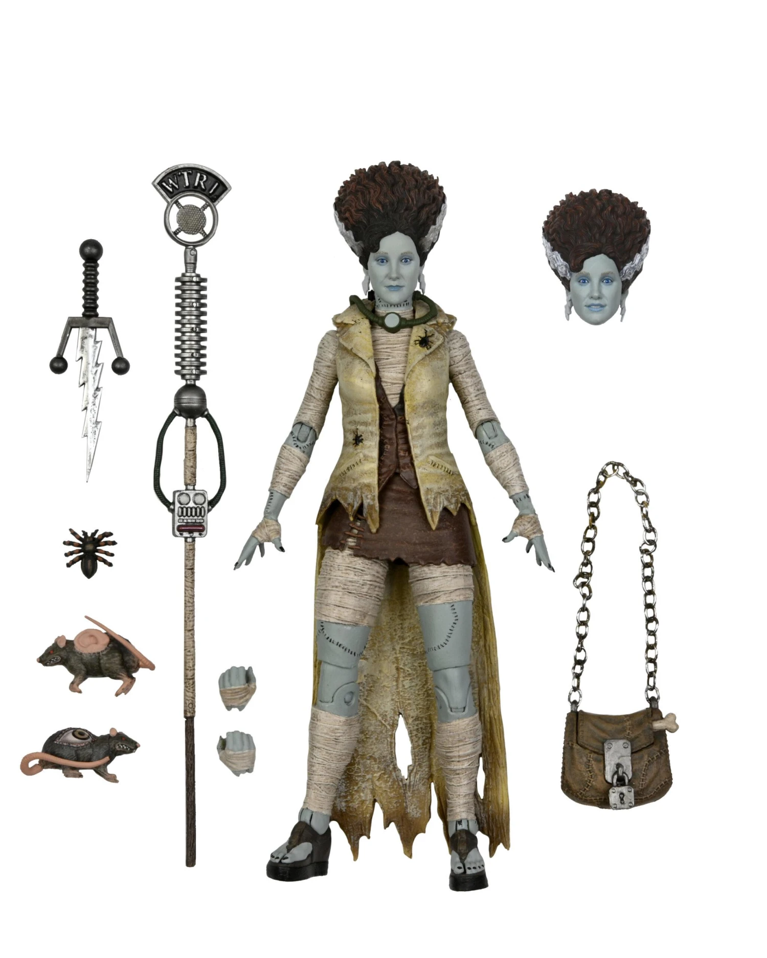 NECA Universal Monsters X Teenage Mutant Ninja Turtles Ultimate 7" Scale Action Figure - April As The Bride 3 NECA Universal Monsters X Teenage Mutant Ninja Turtles Ultimate 7" Scale Action Figure - April As The Bride