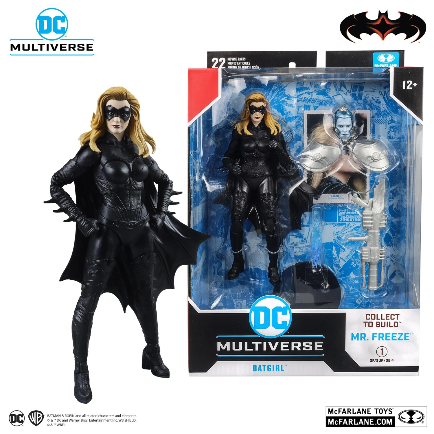 McFarlane *PRE-ORDER DC Multiverse Batman & Robin Movie 7 Inch Action Figure Build-A Wave 11 - Batgirl 3 McFarlane *PRE-ORDER DC Multiverse Batman & Robin Movie 7 Inch Action Figure Build-A Wave 11 - Batgirl