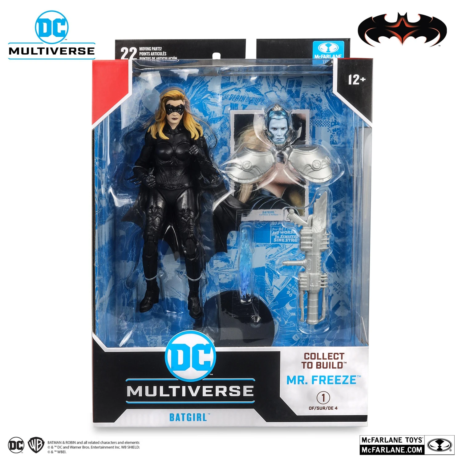 McFarlane *PRE-ORDER DC Multiverse Batman & Robin Movie 7 Inch Action Figure Build-A Wave 11 - Batgirl 4 McFarlane *PRE-ORDER DC Multiverse Batman & Robin Movie 7 Inch Action Figure Build-A Wave 11 - Batgirl - Image 2