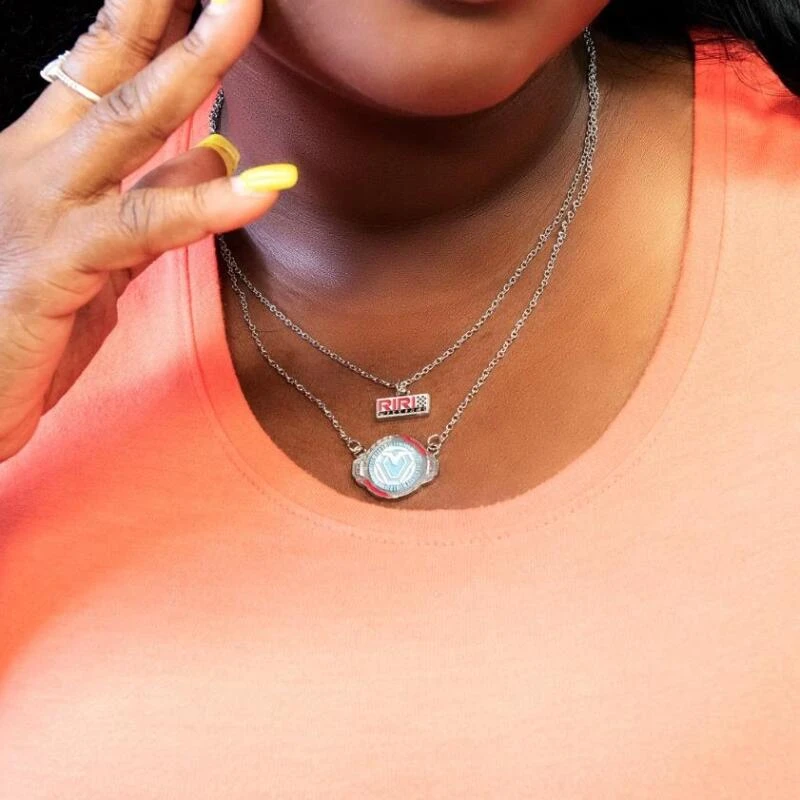 Marvel Black Panther: Wakanda Forever - Ironheart Arc Reactor Pendant Necklace 6 Marvel Black Panther: Wakanda Forever - Ironheart Arc Reactor Pendant Necklace - Image 4