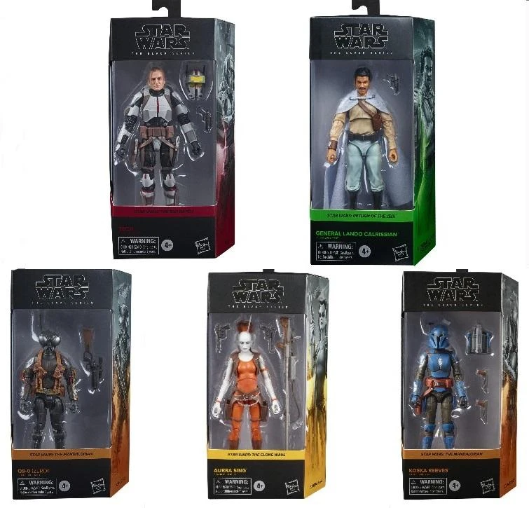 Hasbro Star Wars Black Series 6 Inch Action Figure Wave 30 - Set Of 5 3 Hasbro Star Wars Black Series 6 Inch Action Figure Wave 30 - Set Of 5