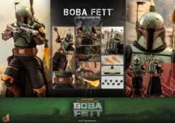 *PRE-ORDER Boba Fett (The Book Of Boba Fett) - Star Wars Hot Toys Exclusive Collectibles 1/6 Scale Action Figure -Toy Hotsale Store boba fett gallery 62acfd39d70e2