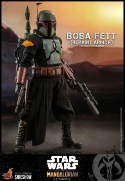 Boba Fett (Repainted Armour Version) - Star Wars Hot Toys Collectibles 1/6 Scale Action Figure