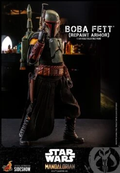 Boba Fett (Repainted Armour Version) - Star Wars Hot Toys Collectibles 1/6 Scale Action Figure -Toy Hotsale Store boba fett repaint armor star wars gallery 60ee536c19dbd