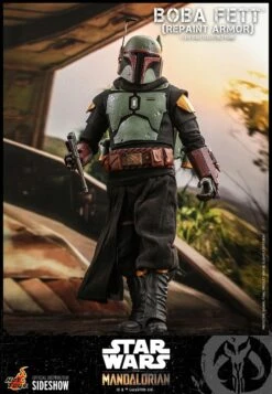 Boba Fett (Repainted Armour Version) - Star Wars Hot Toys Collectibles 1/6 Scale Action Figure -Toy Hotsale Store boba fett repaint armor star wars gallery 60ee536cbc0e8