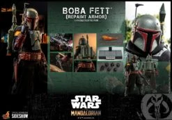 Boba Fett (Repainted Armour Version) - Star Wars Hot Toys Collectibles 1/6 Scale Action Figure -Toy Hotsale Store boba fett repaint armor star wars gallery 60ee536e9ea63