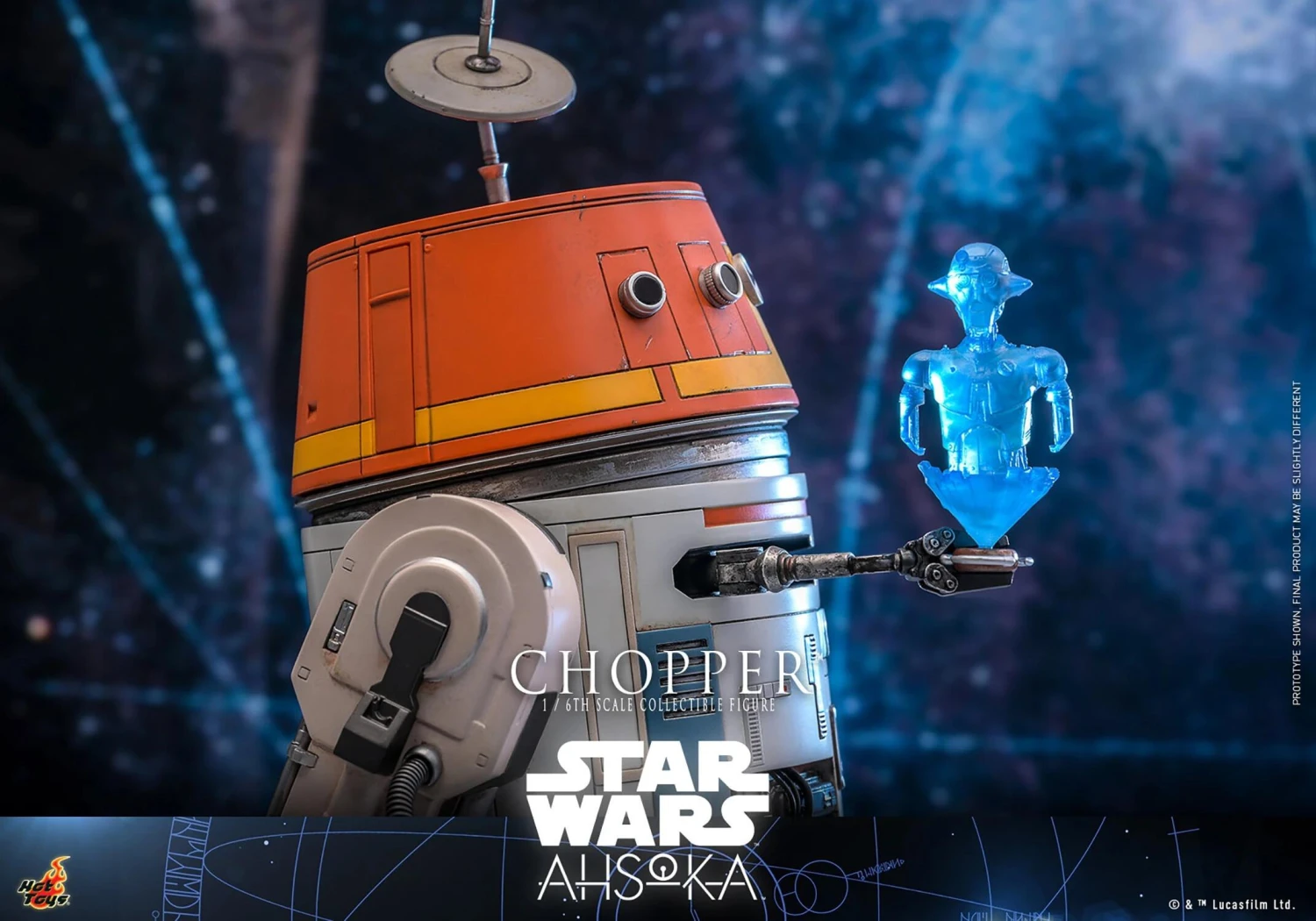 *PRE-ORDER C1-10P Chopper (Ahsoka) - Star Wars Hot Toys Collectibles 1/6 Scale Action Figure 11 *PRE-ORDER C1-10P Chopper (Ahsoka) - Star Wars Hot Toys Collectibles 1/6 Scale Action Figure - Image 9