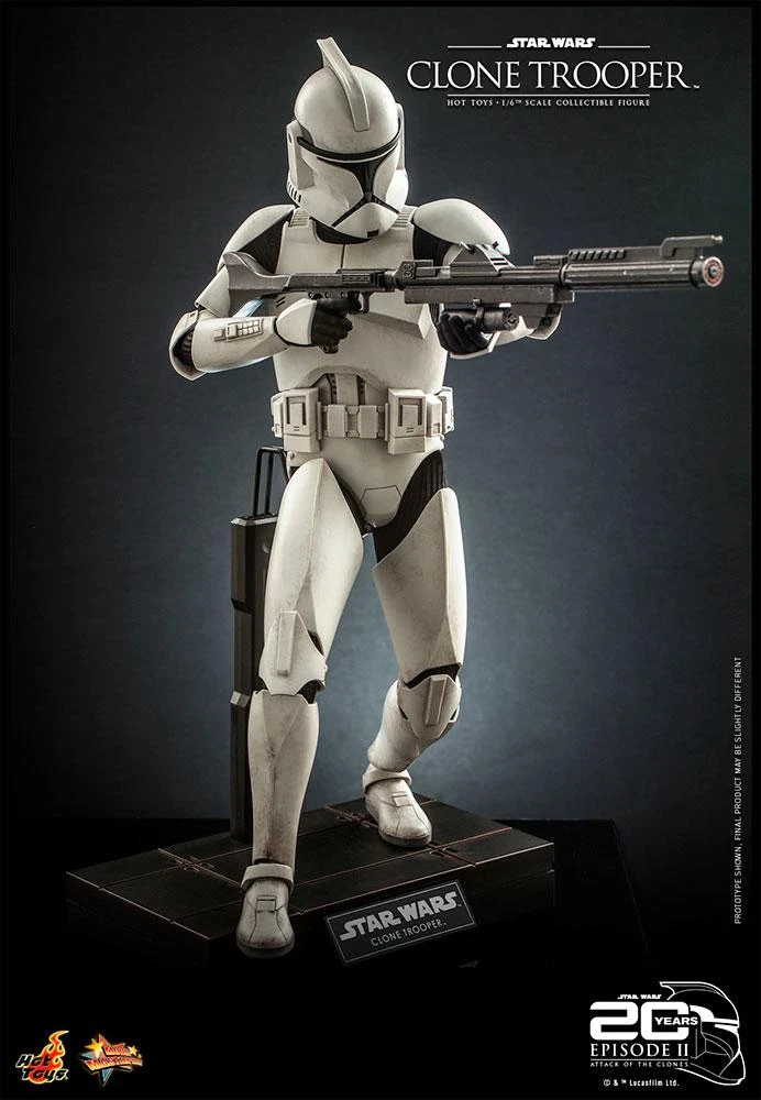 *PRE-ORDER Clone Trooper - Star Wars Attack Of The Clones 20th Anniversary Hot Toys Collectibles 1/6 Scale Action Figure 8 *PRE-ORDER Clone Trooper - Star Wars Attack Of The Clones 20th Anniversary Hot Toys Collectibles 1/6 Scale Action Figure - Image 6