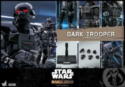 Dark Trooper (The Mandalorian) - Star Wars Hot Toys Collectibles 1/6 Scale Action Figure 12 Dark Trooper (The Mandalorian) - Star Wars Hot Toys Collectibles 1/6 Scale Action Figure -Toy Hotsale Store dark trooper star wars gallery 600870434e361