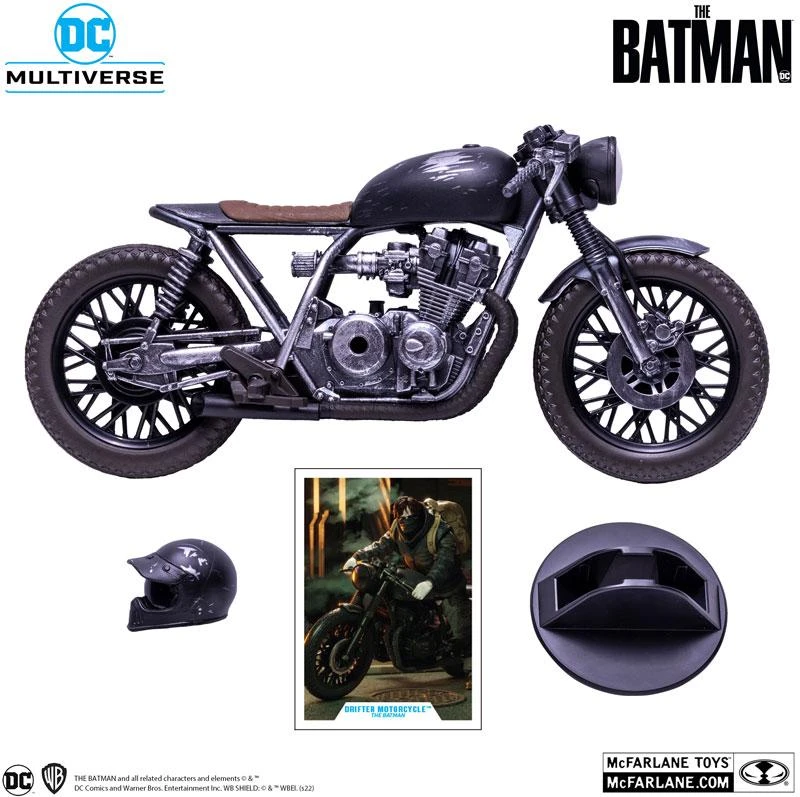 McFarlane DC Batman Movie Vehicle - Drifter Motorcycle 4 McFarlane DC Batman Movie Vehicle - Drifter Motorcycle - Image 3