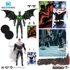 McFarlane *PRE-ORDER DC Collector 7 Inch Action Figure 2 Pack - Batman Beyond Vs Justice Lord Superman -Toy Hotsale Store dcm justice lord batman beyond 02
