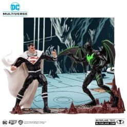 McFarlane *PRE-ORDER DC Collector 7 Inch Action Figure 2 Pack - Batman Beyond Vs Justice Lord Superman -Toy Hotsale Store dcm justice lord batman beyond 05