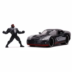 Jada Toys Marvel Spider-Man - 2008 Dodge Viper SRT10 With Venom Figure Hollywood Rides 1:24 Scale Die Cast Vehicle 9 Jada Toys Marvel Spider-Man - 2008 Dodge Viper SRT10 With Venom Figure Hollywood Rides 1:24 Scale Die Cast Vehicle -Toy Hotsale Store diecast dda venom with 2008 dodge viper srt 10 mov 2