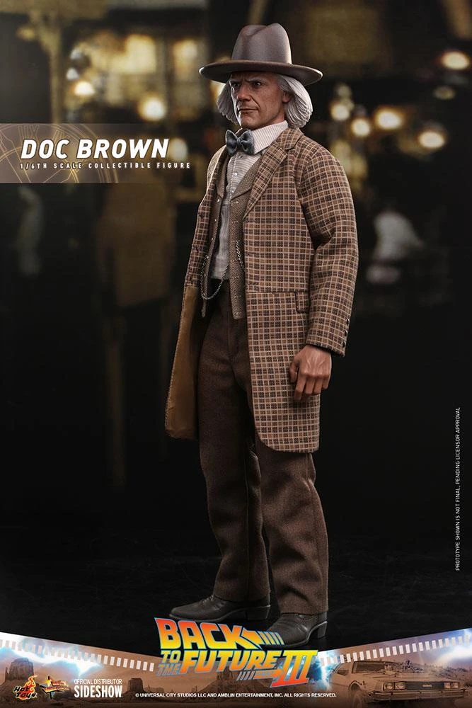 *PRE-ORDER Doc Brown - Back To The Future III Hot Toys Collectibles 1/6 Scale Action Figure 6 *PRE-ORDER Doc Brown - Back To The Future III Hot Toys Collectibles 1/6 Scale Action Figure - Image 4