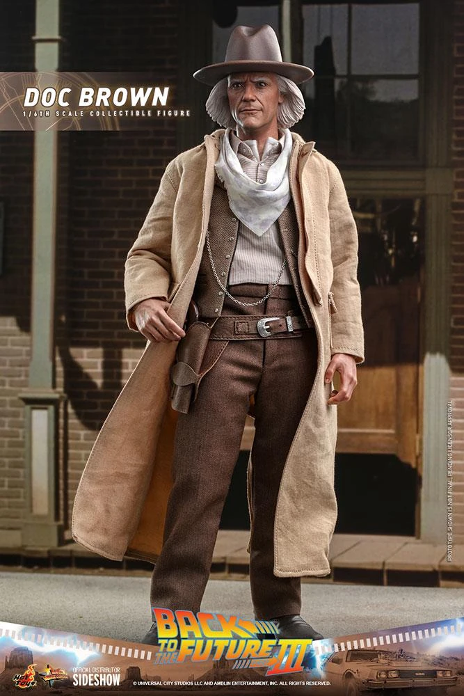 *PRE-ORDER Doc Brown - Back To The Future III Hot Toys Collectibles 1/6 Scale Action Figure 8 *PRE-ORDER Doc Brown - Back To The Future III Hot Toys Collectibles 1/6 Scale Action Figure - Image 6