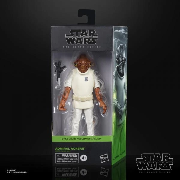 Hasbro Star Wars Black Series 6 Inch Action Figure Wave 26 - Admiral Ackbar 3 Hasbro Star Wars Black Series 6 Inch Action Figure Wave 26 - Admiral Ackbar