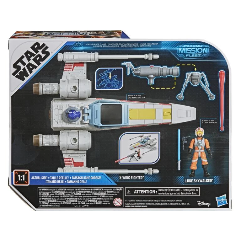 Hasbro Star Wars Mission Fleet Stellar Class Action Figure - Luke Skywalker With X-Wing Fighter 4 Hasbro Star Wars Mission Fleet Stellar Class Action Figure - Luke Skywalker With X-Wing Fighter - Image 2