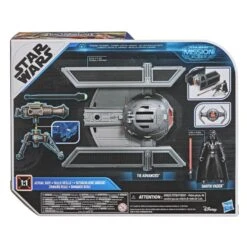 Hasbro Star Wars Mission Fleet Stellar Class Action Figure - Darth Vader With TIE Advanced -Toy Hotsale Store e95985l00 5010993729678 back 20 s
