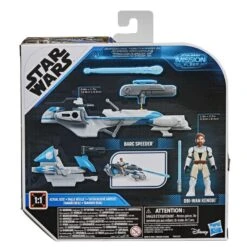 Hasbro Star Wars Mission Fleet Expedition Class Action Figure - Obi-Wan Kenobi With Barc Speeder 8 Hasbro Star Wars Mission Fleet Expedition Class Action Figure - Obi-Wan Kenobi With Barc Speeder -Toy Hotsale Store e96795l00 5010993749980 back 20 s