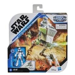 Hasbro Star Wars Mission Fleet Expedition Class Action Figure - Captain Rex With AT-RT Walker -Toy Hotsale Store e96815l00 5010993750009 pkg 20 s