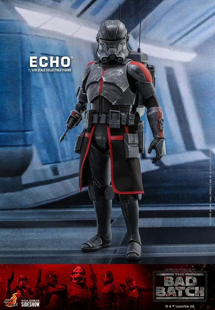 Echo - The Bad Batch - Star Wars Hot Toys Collectibles 1/6 Scale Action Figure 3 Echo - The Bad Batch - Star Wars Hot Toys Collectibles 1/6 Scale Action Figure