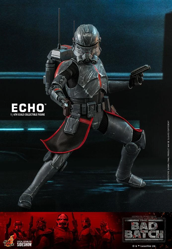 Echo - The Bad Batch - Star Wars Hot Toys Collectibles 1/6 Scale Action Figure 4 Echo - The Bad Batch - Star Wars Hot Toys Collectibles 1/6 Scale Action Figure - Image 2